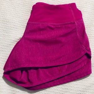 Lululemon speed shorts